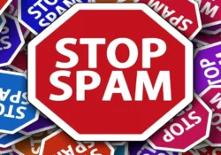 imagen digital destacada que pide un alto al uso del correo spam en Internet